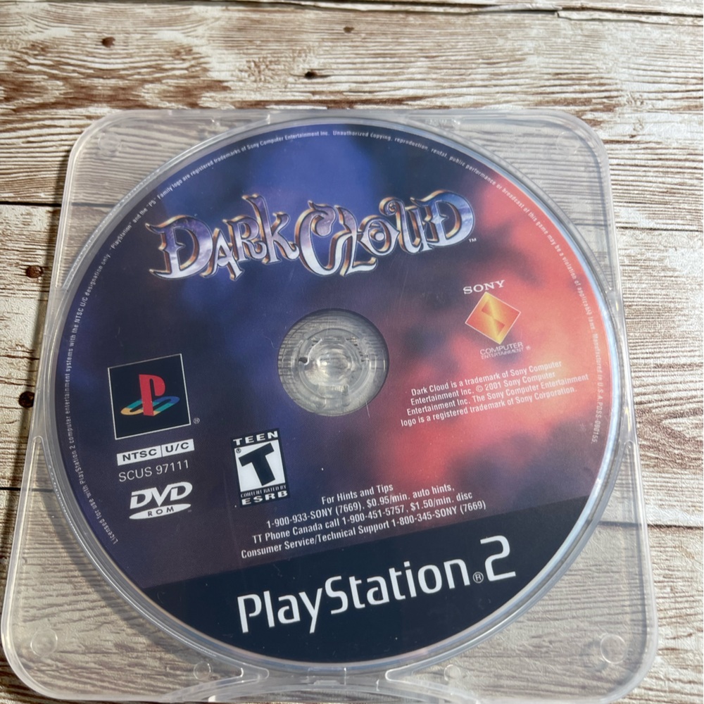 Dark Cloud PlayStation 2 PS2 Game Disc Only tested & working